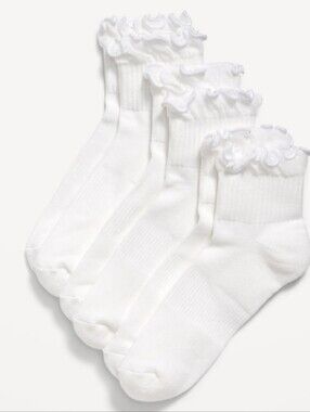 NWT Kids Ruffled Socks - 3 Pack